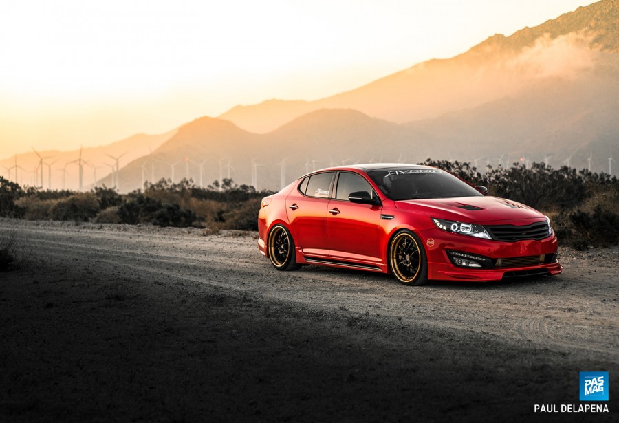 Kia Optima TF rines Rennen MV-55 20″ 9J ET42 225/35 10J ET38 245/35