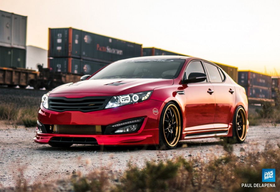 Kia Optima TF rines Rennen MV-55 20″ 9J ET42 225/35 10J ET38 245/35
