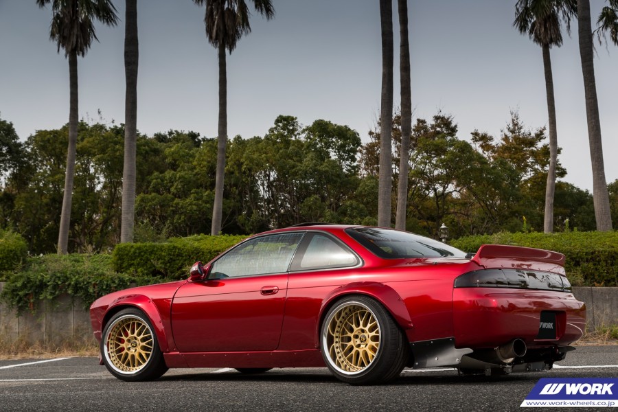 Nissan Silvia S14 rines Work VS-XX