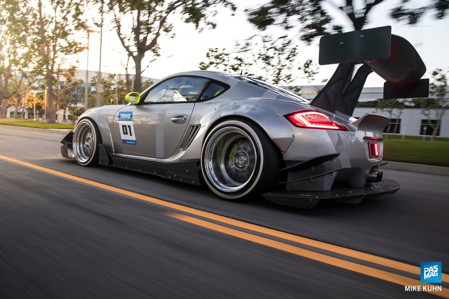 Porsche Boxster/Cayman 987 rines Work Meister M1 3P 19″ 11J 265/30 14J 345/30