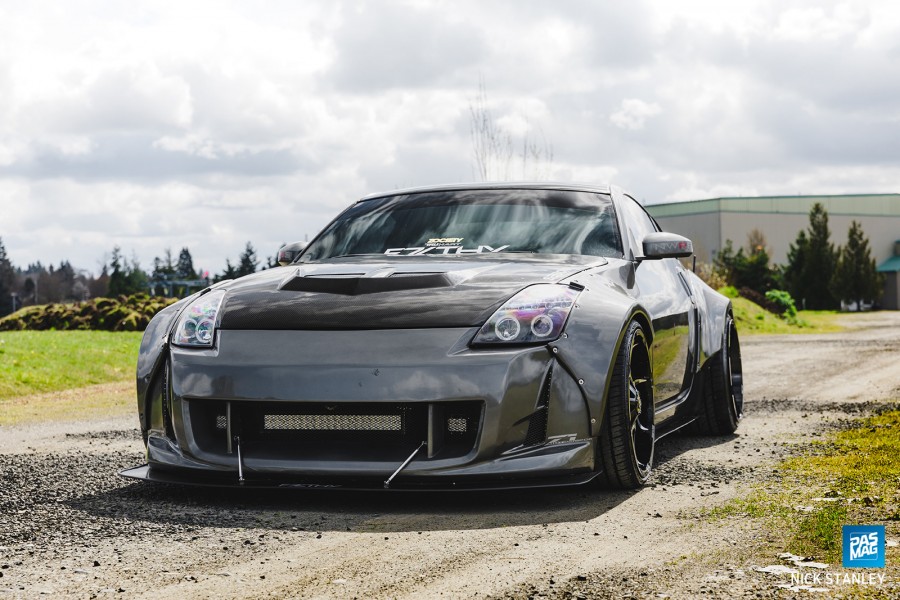 Nissan 350Z rines Vision 422 Prowler 20″ 12J ET-51 225/30 285/30 Touring 