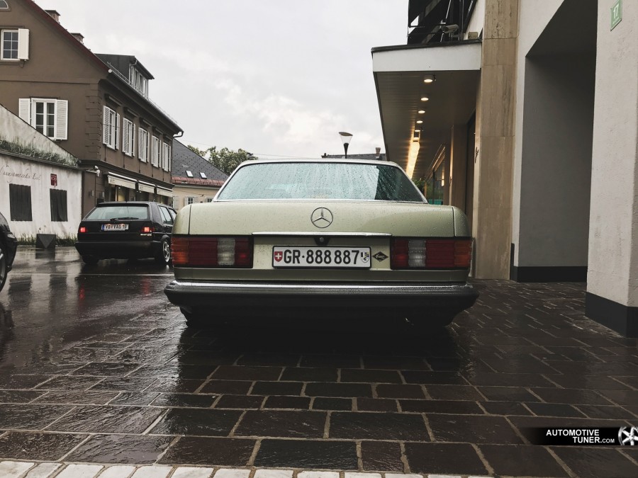 Mercedes-Benz S-Class W126 rines OZ Racing Futura