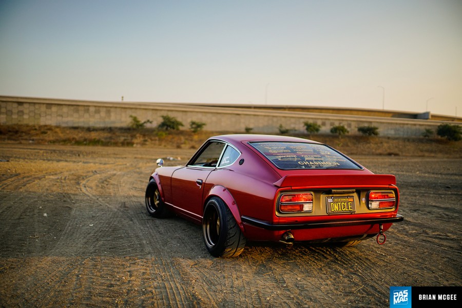 Datsun 240Z rines Work Equip 40 15″ 9.5J ET-22 205/50 10.5J ET-25 225/50