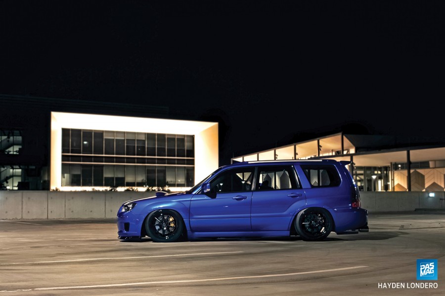 Subaru Forester SG rines Work Emotion XD9 18″ 9.5J ET38 235/40