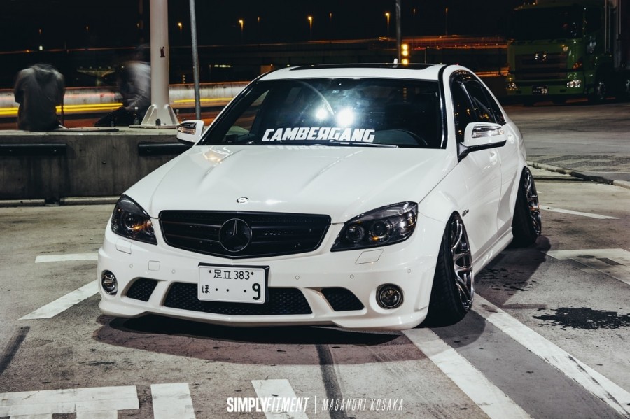 Mercedes-Benz C-Class W204 rines Work Emotion CR KAI