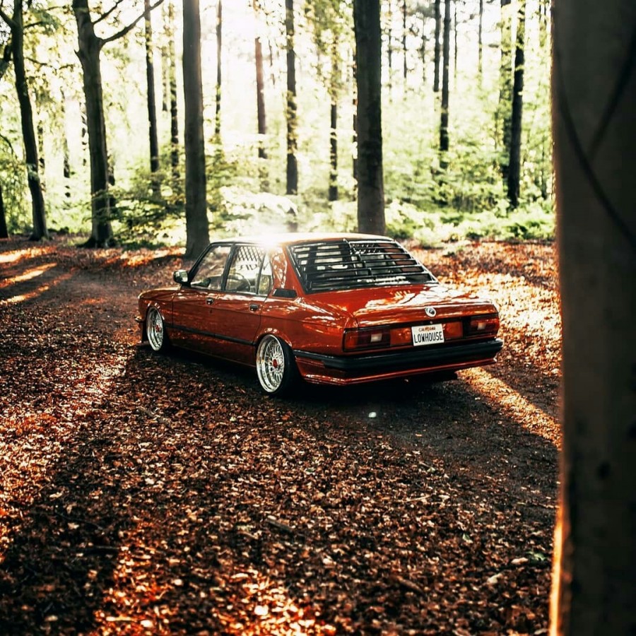 BMW 5 series E12 rines BBS RS