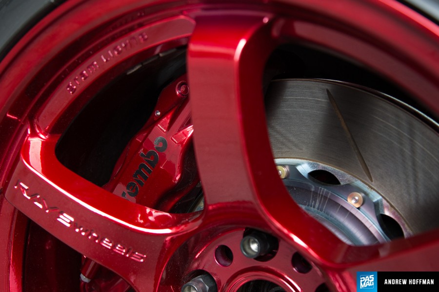 Mitsubishi Lancer Evolution X rines Rays Gram Lights 57DR 18″ 10.5J ET12 295/35 Final Edition 