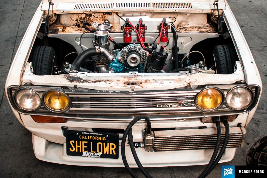 Datsun 510 rines BBS RS 15″ 7J ET14 165/45 8J ET39 165/50