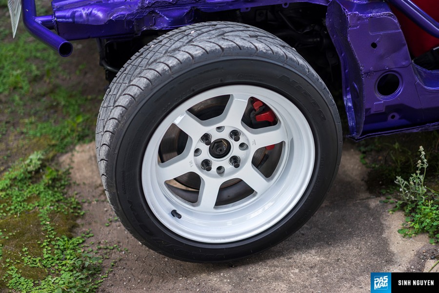 Mazda MX-5 Miata NB rines MST Time attack 15″ 8J 205/50