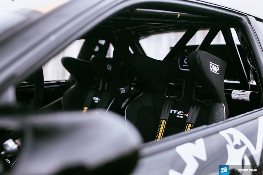 Nissan 180SX/200SX/240SX rines Work T5R 17″ 9J ET38 255/35 18″ 9.5J ET12
