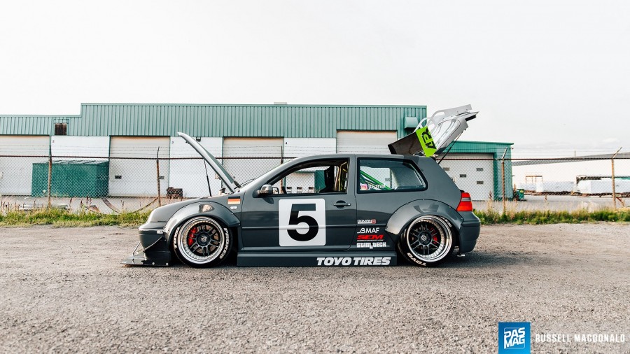 Volkswagen Golf MK4 rines Enkei RPF1 18″ 11.5J 265/35 13J 285/30 GTI 