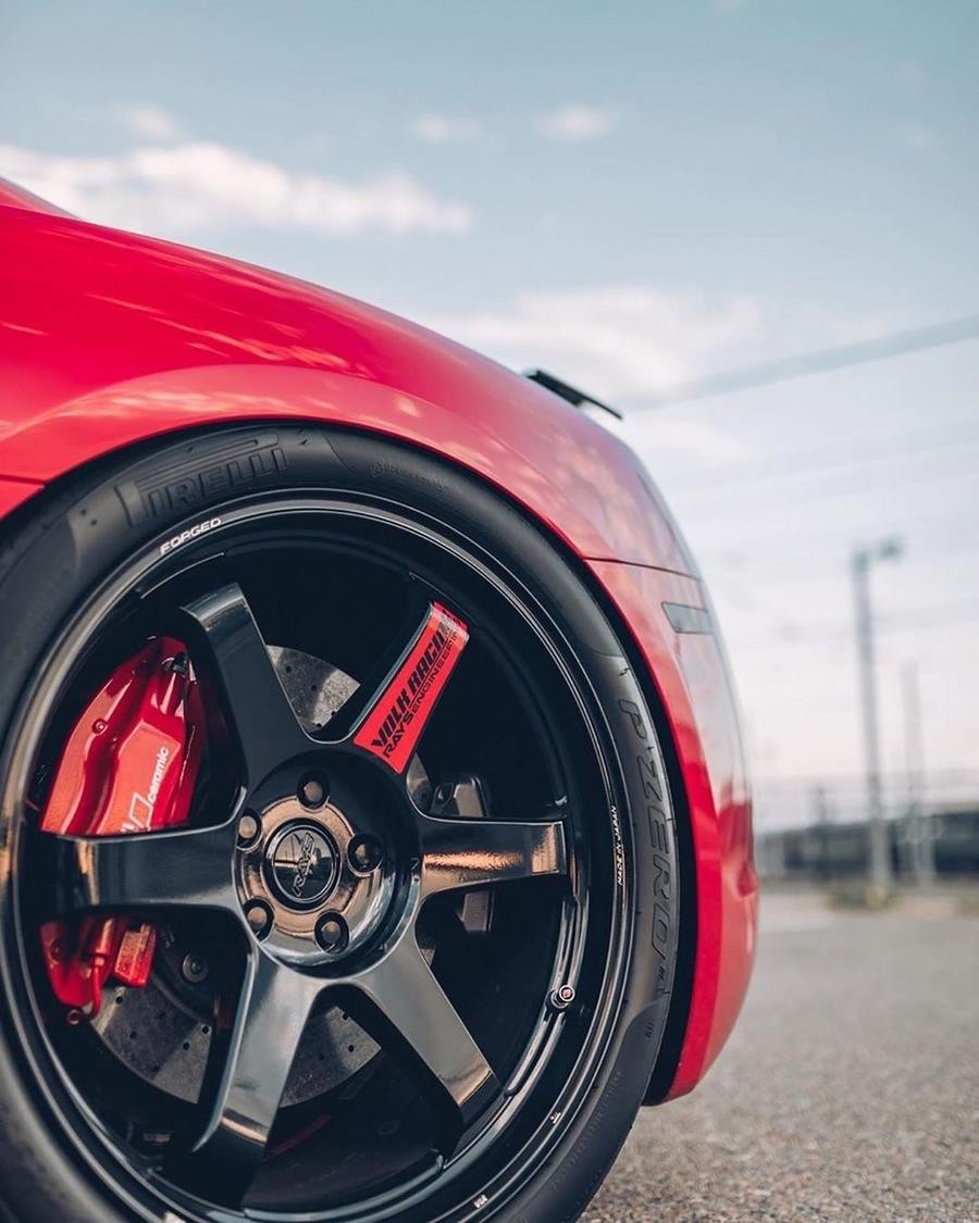 Audi R8 Type 4S rines Rays Volk Racing TE37 20″