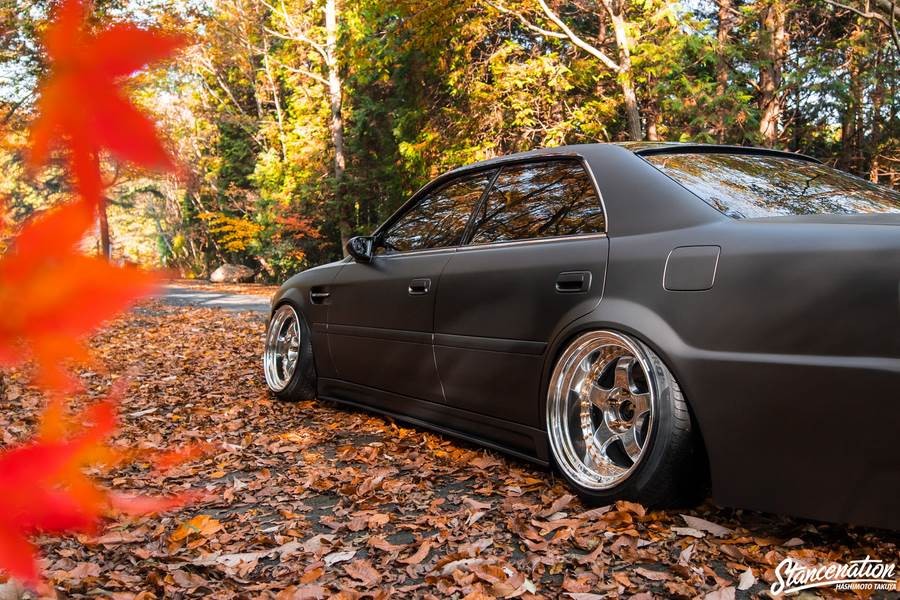 Toyota Chaser 100 rines Work Meister S1 3P 18″