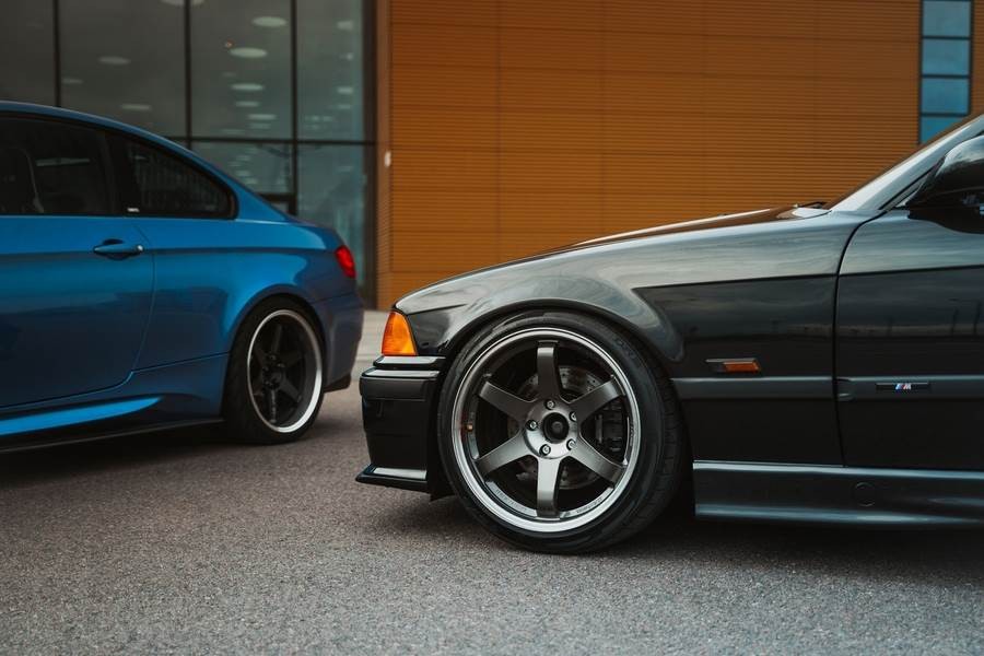 BMW 3 series rines Rays Volk Racing TE37SL M3 