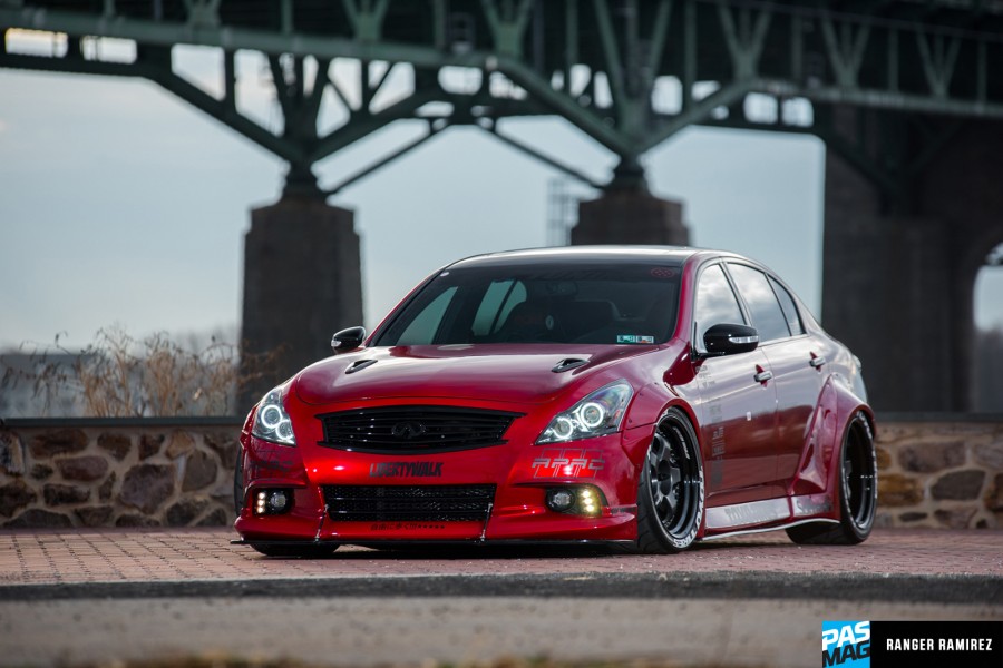 Infiniti G37 coupe rines Work Meister S1 3P 19″ 10.5J ET-8 295/30 12J ET-13 325/30 XS 