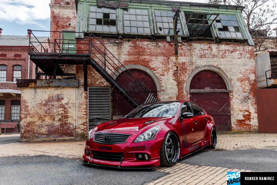 Infiniti G37 coupe rines Work Meister S1 3P 19″ 10.5J ET-8 295/30 12J ET-13 325/30 XS 