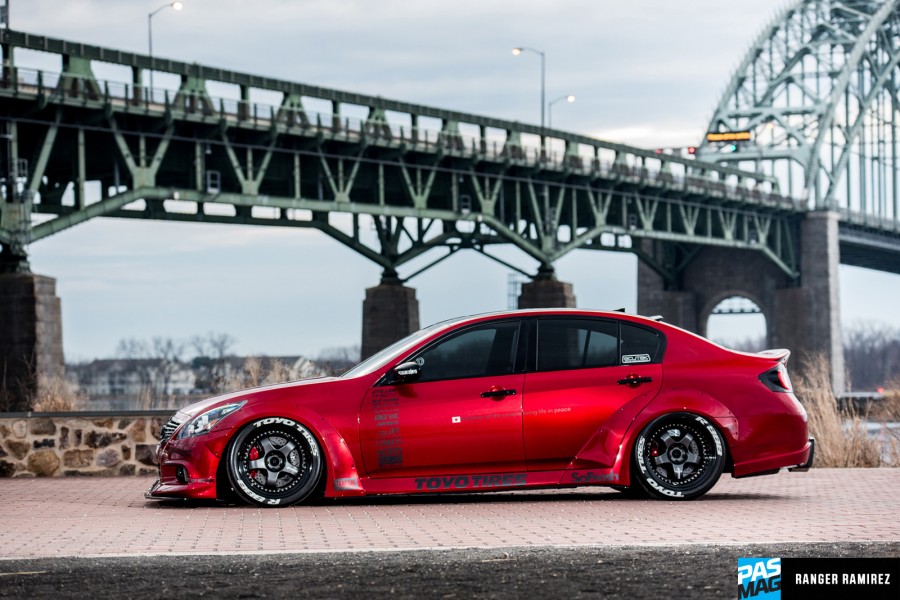 Infiniti G37 coupe rines Work Meister S1 3P 19″ 10.5J ET-8 295/30 12J ET-13 325/30 XS 