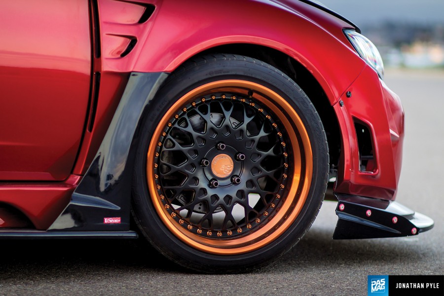 Subaru Impreza GE, GV, GH, GR rines Avant Garde F141 18″ 11J ET15 275/35 295/35 WRX 