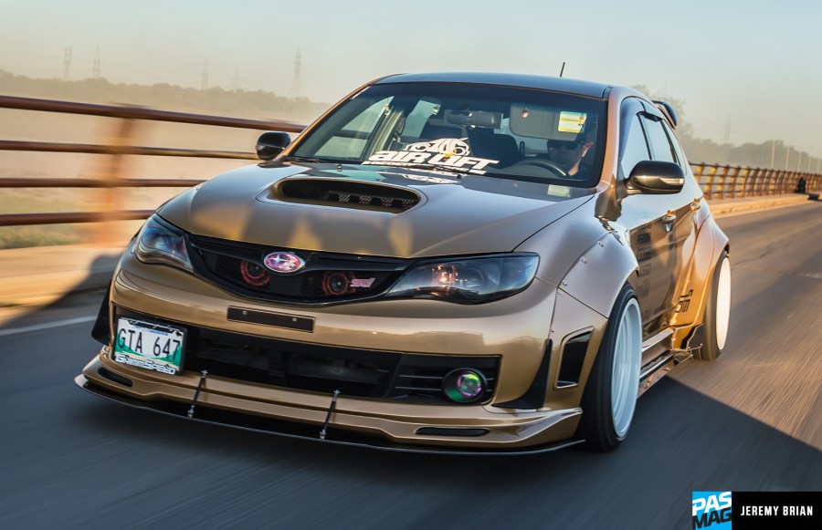 Subaru Impreza GE, GV, GH, GR rines Cosmis xt206r 18″ 11J ET8 265/35 WRX STI 
