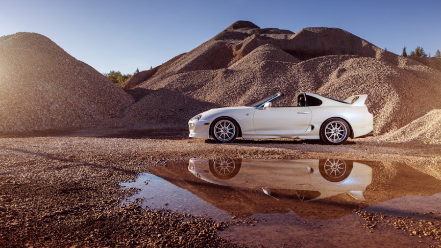 Toyota Supra A80 rines Blitz Technospeed Z1 17″ Tachikoma 