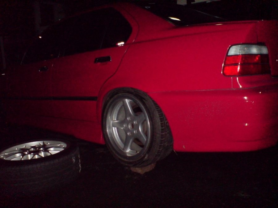 BMW 3 series E36 rines Racing Dynamics RGR 17″ 8.5J ET13 205/45 215/45