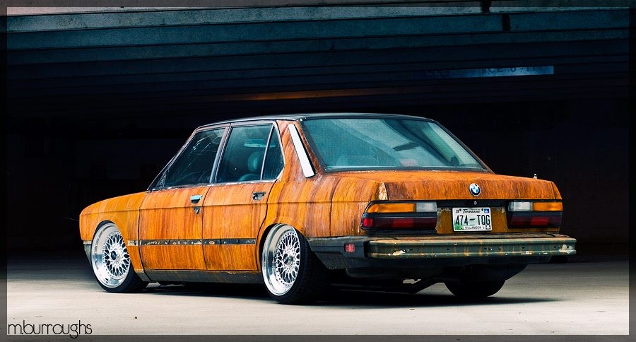 BMW 5 series E28 rines BBS RS 18″ 8.5J ET13 215/35 9.5J 225/35