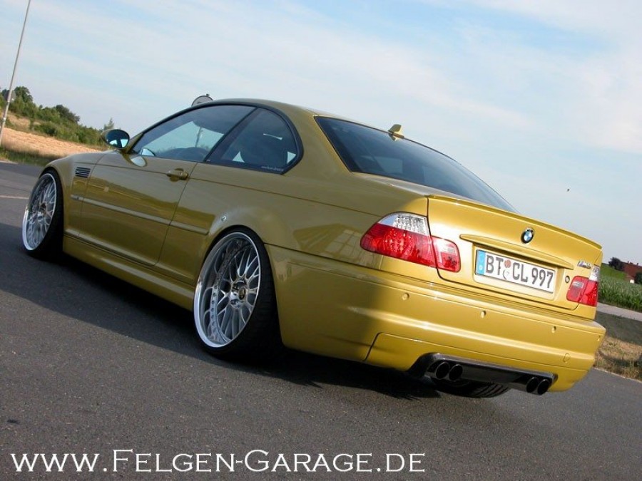 BMW 3 series E46 rines Work VS-XX 20″ 9.5J ET51 235/30 11J ET19 285/25
