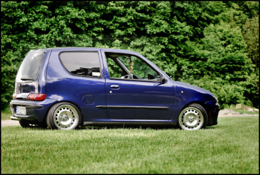 Fiat Seicento/600 rines OEM Maserati Biturbo 14″ 6.5J ET6 155/55