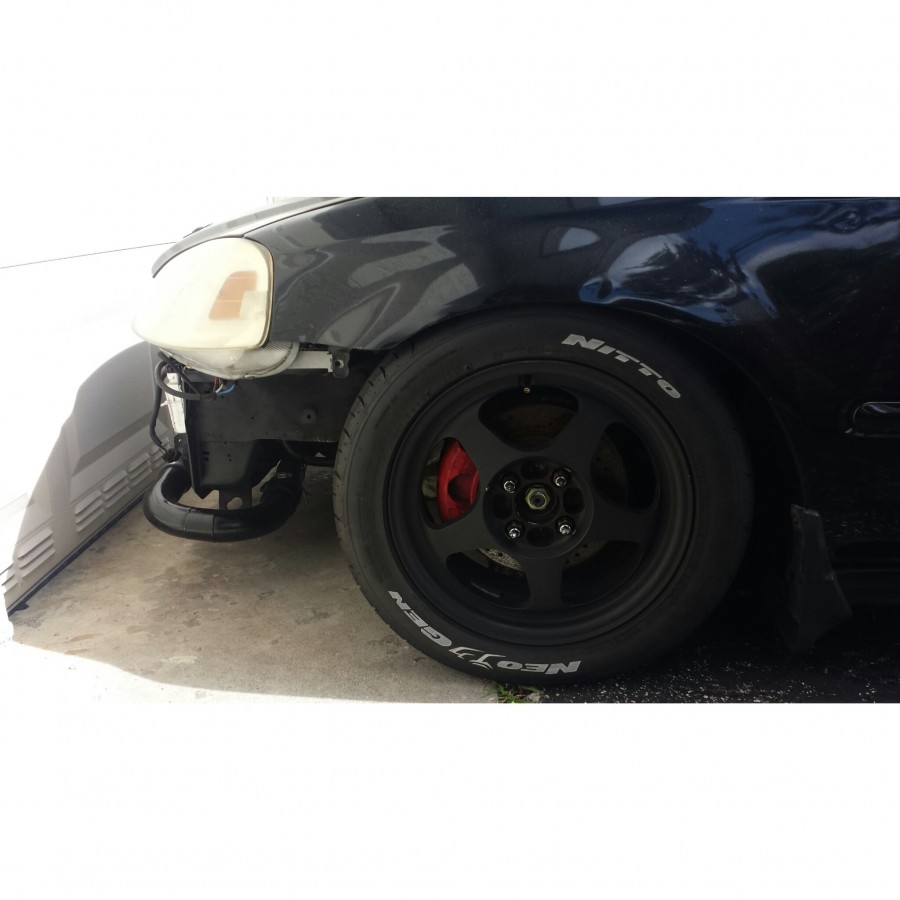 Honda Civic EJ/EK/EM rines Avid AV-12 15″ 9J ET25 205/50