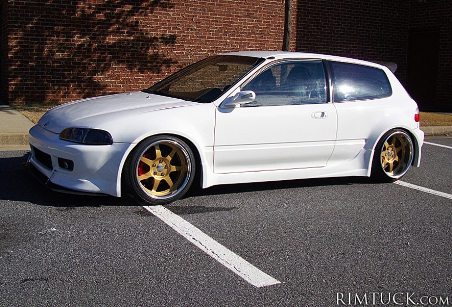 Honda Civic EG/EH/EJ rines Jline 7RL2 17″ 8J ET-8 205/40 10J ET-5 215/40