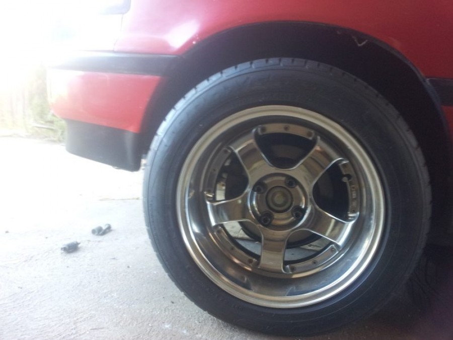 Honda CR-X 2 generation rines SSR Professor SP1R 15″ 8J ET-4 225/50