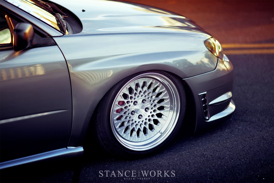 Subaru Impreza GD, GG rines Rotiform LHR 17″ 10J 225/45 JOHN HALL’S WIDEBODY WRX WAGON 