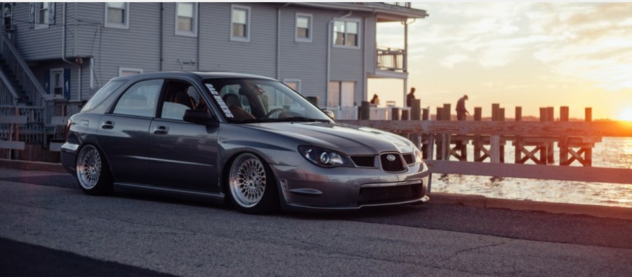 Subaru Impreza GD, GG rines Rotiform LHR 17″ 10J 225/45 JOHN HALL’S WIDEBODY WRX WAGON 