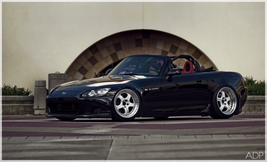 Honda S2000 rines Work Meister S1 3P 18″ 9.5J ET37 225/40 10.5J 255/35