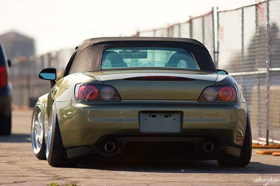 Honda S2000 rines Work Meister S1 3P 18″ 9.5J ET37 225/40 10.5J 255/35
