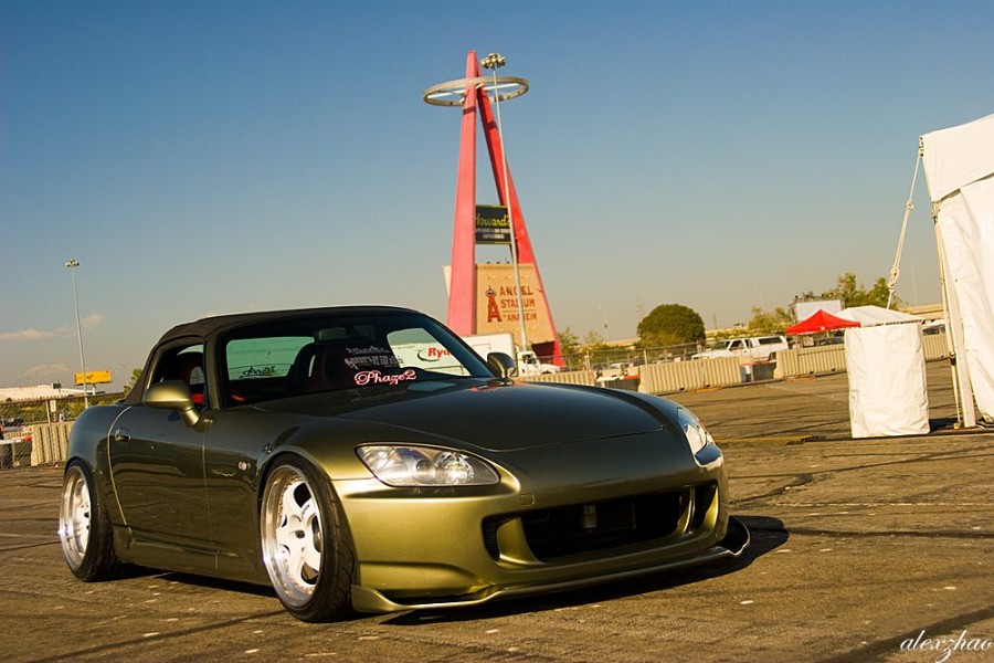Honda S2000 rines Work Meister S1 3P 18″ 9.5J ET37 225/40 10.5J 255/35