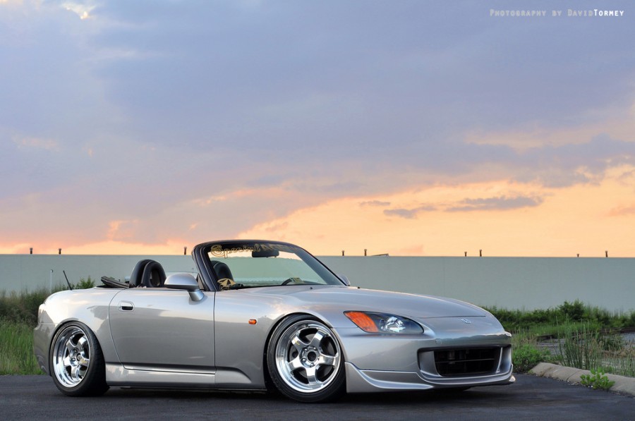 Honda S2000 rines Work Meister S1 2P 17″ 8J ET35 215/45 9J 235/40