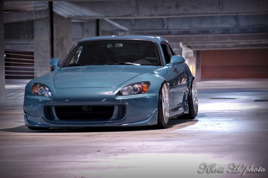 Honda S2000 rines Work Meister S1 3P 18″ 9.5J ET37 225/40 10.5J 255/35
