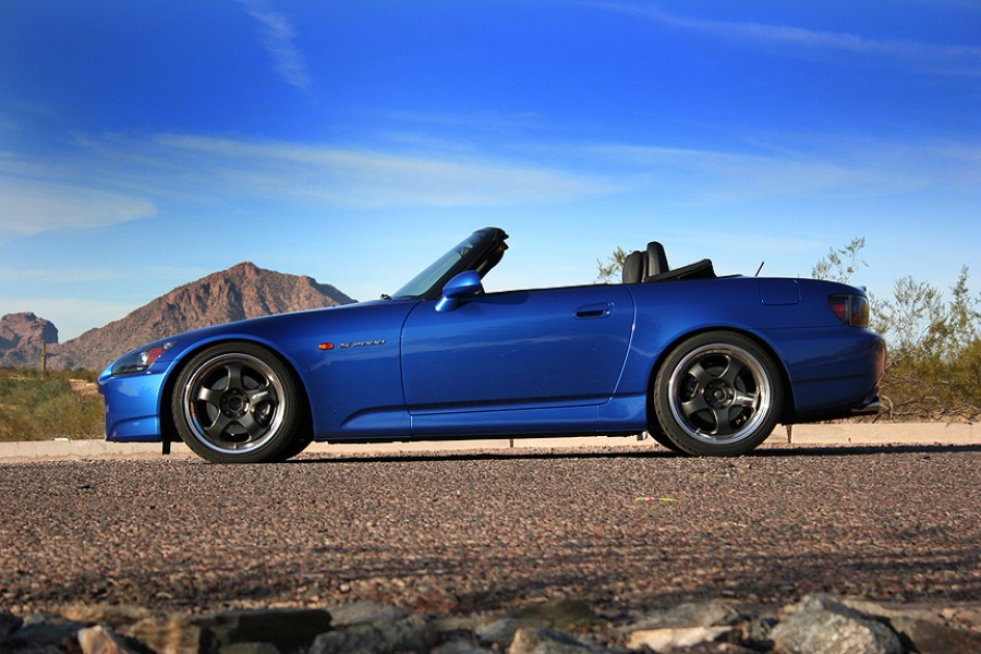 Honda S2000 rines Work Meister S1 2P 18″ 8J ET55 225/40 9.5J ET62 265/35