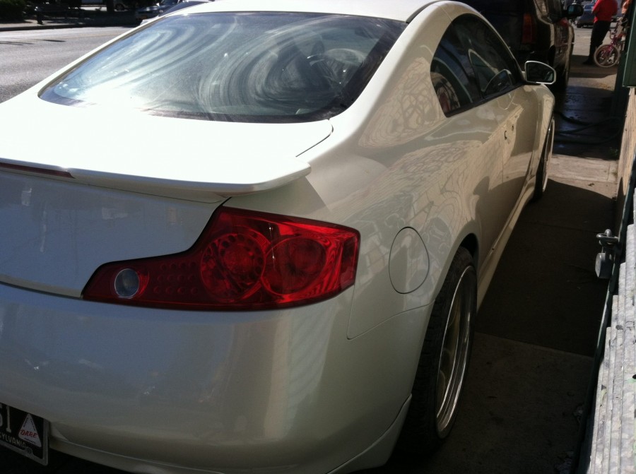 Infiniti G35 Coupe V35 rines Work Schwert SC5 20″ 9.5J ET10 245/35 10.5J 275/30