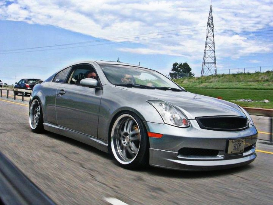 Infiniti G35 Coupe rines Axis Matrix 20″ 9J ET-3 225/35 10.5J ET5 255/35