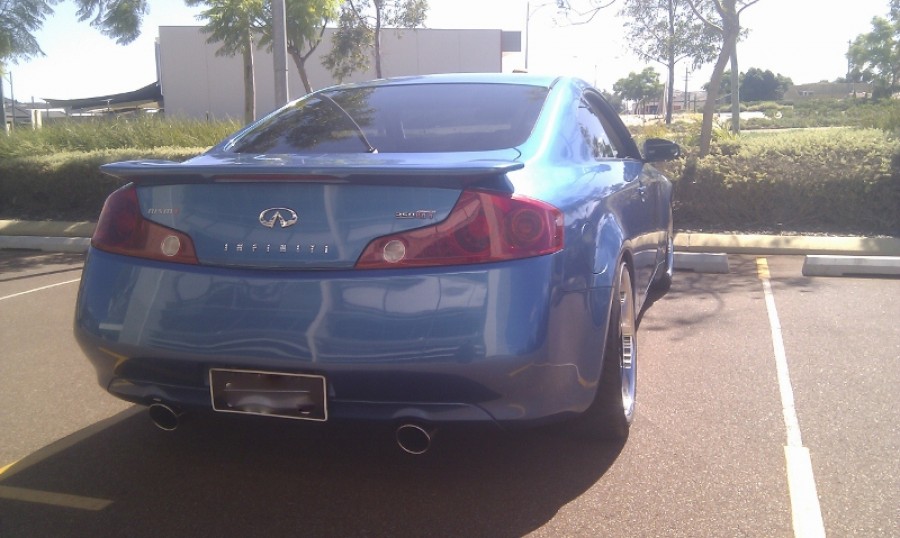 Infiniti G35 Coupe rines 20″ 8.5J ET5 245/35 10J 275/30