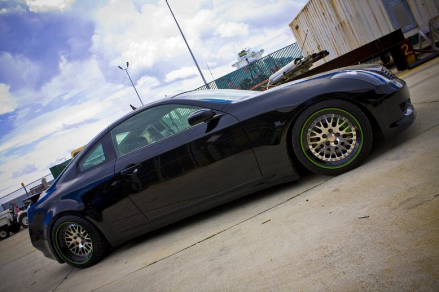 Infiniti G35 Coupe V35 rines CCW Classic 18″ 9.5J ET15 235/35 11J ET17 265/30