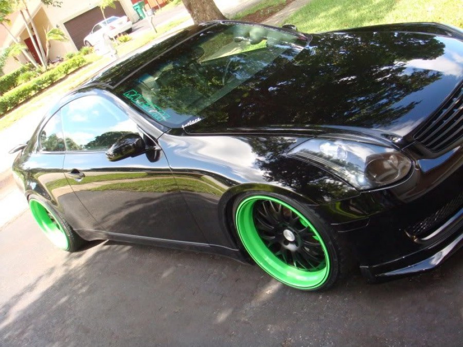 Infiniti G35 Coupe rines Kranson Forged Mesh Klassic 20″ 9.5J ET-4 225/35 11J ET-10 255/35
