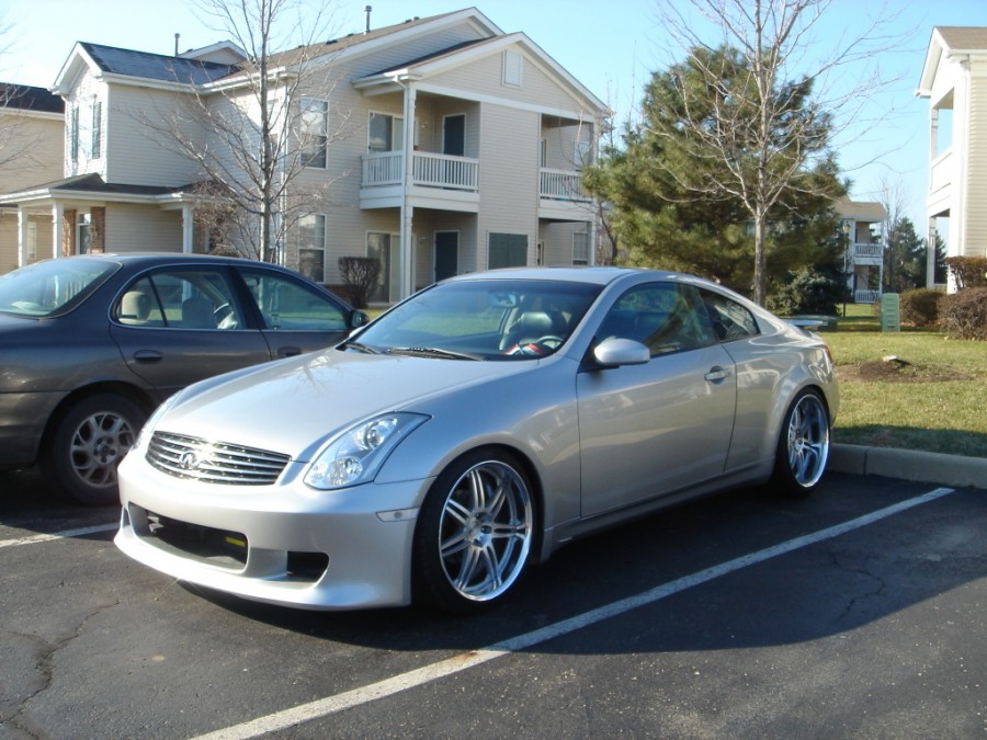 Infiniti G35 Coupe rines Work Varianza T1S 20″ 9.5J ET15 245/35 11J ET25 285/30