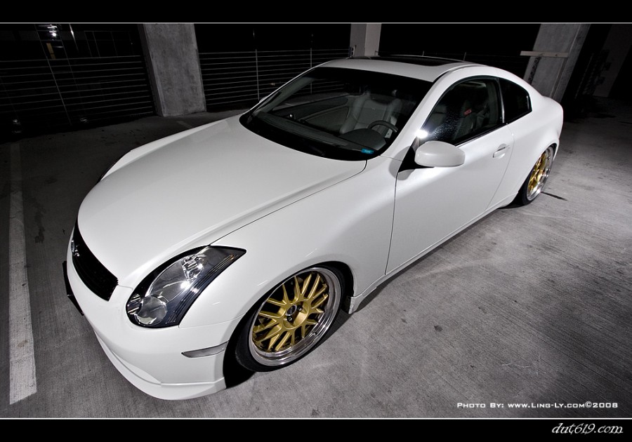 Infiniti G35 Coupe V35 rines SSR Professor MS1 19″ 9.5J ET25 245/35 10.5J ET18 275/35