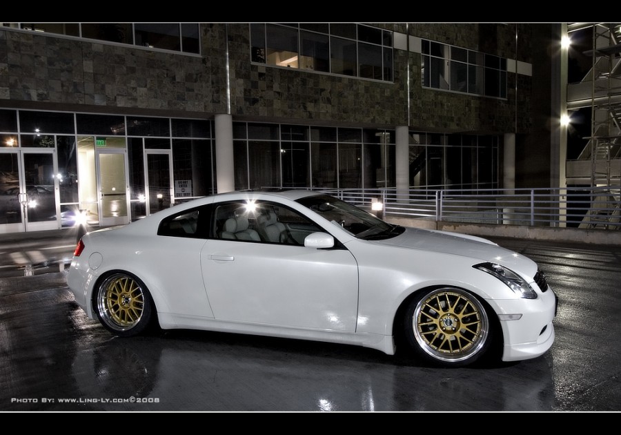 Infiniti G35 Coupe V35 rines SSR Professor MS1 19″ 9.5J ET25 245/35 10.5J ET18 275/35