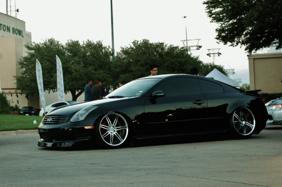 Infiniti G35 Coupe rines Work Varianza T1S 20″ 9.5J ET-10 225/35 10.5J 255/35
