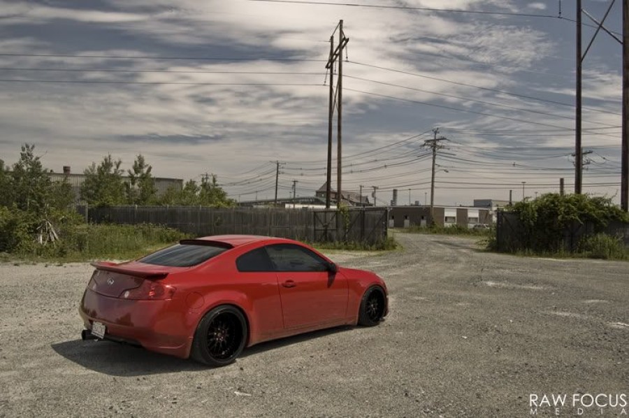 Infiniti G35 Coupe rines Work VS-XX 19″ 9.5J ET2 225/35 11J 265/35