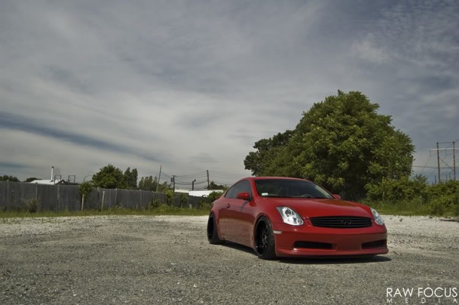 Infiniti G35 Coupe rines Work VS-XX 19″ 9.5J ET2 225/35 11J 265/35